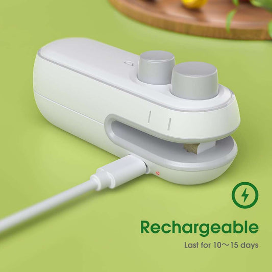 Mini Portable Sealing Machine - 2 in 1 - Sealing & Cutting