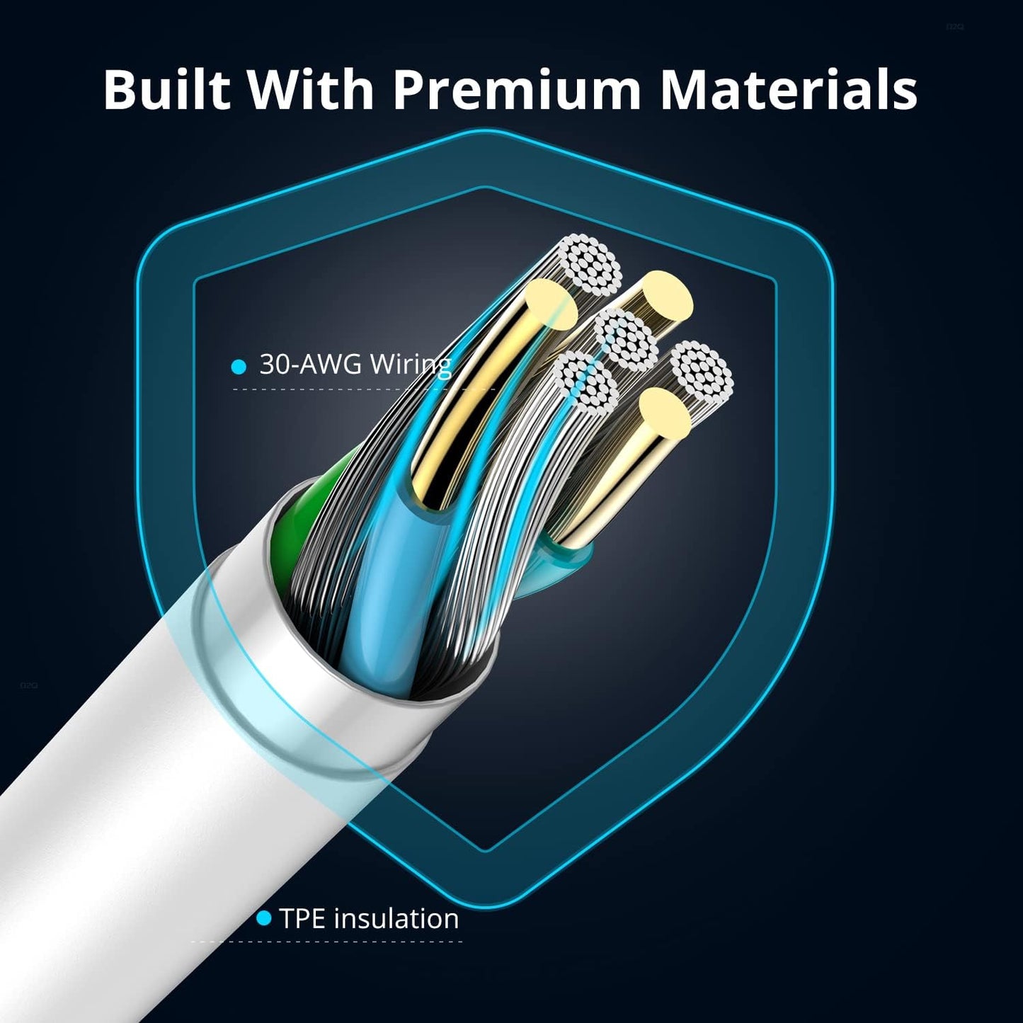 Original iPhone USB-C to Lightning Cable – Fast Charging Apple Cable with Unick Design