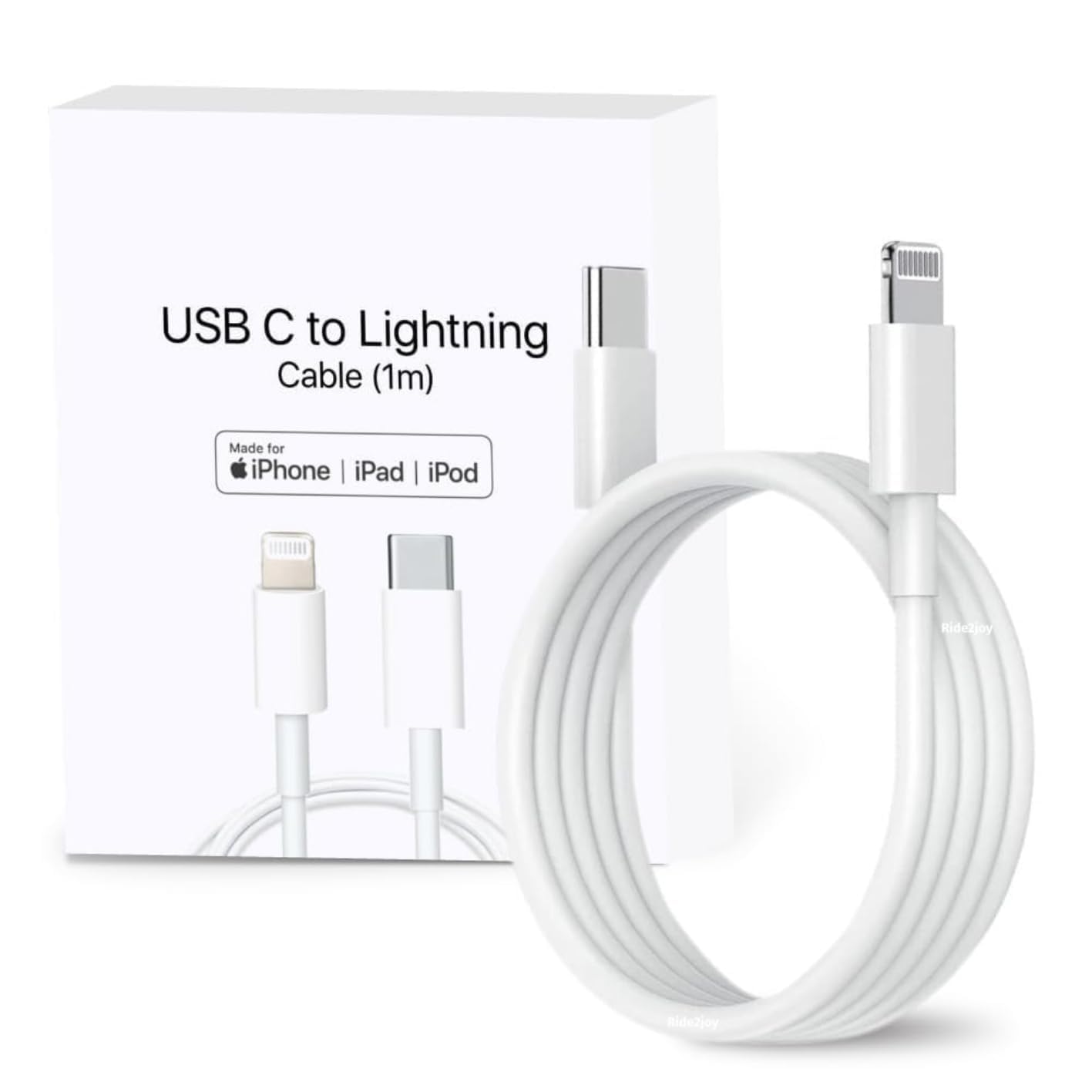 Original iPhone USB-C to Lightning Cable – Fast Charging Apple Cable with Unick Design