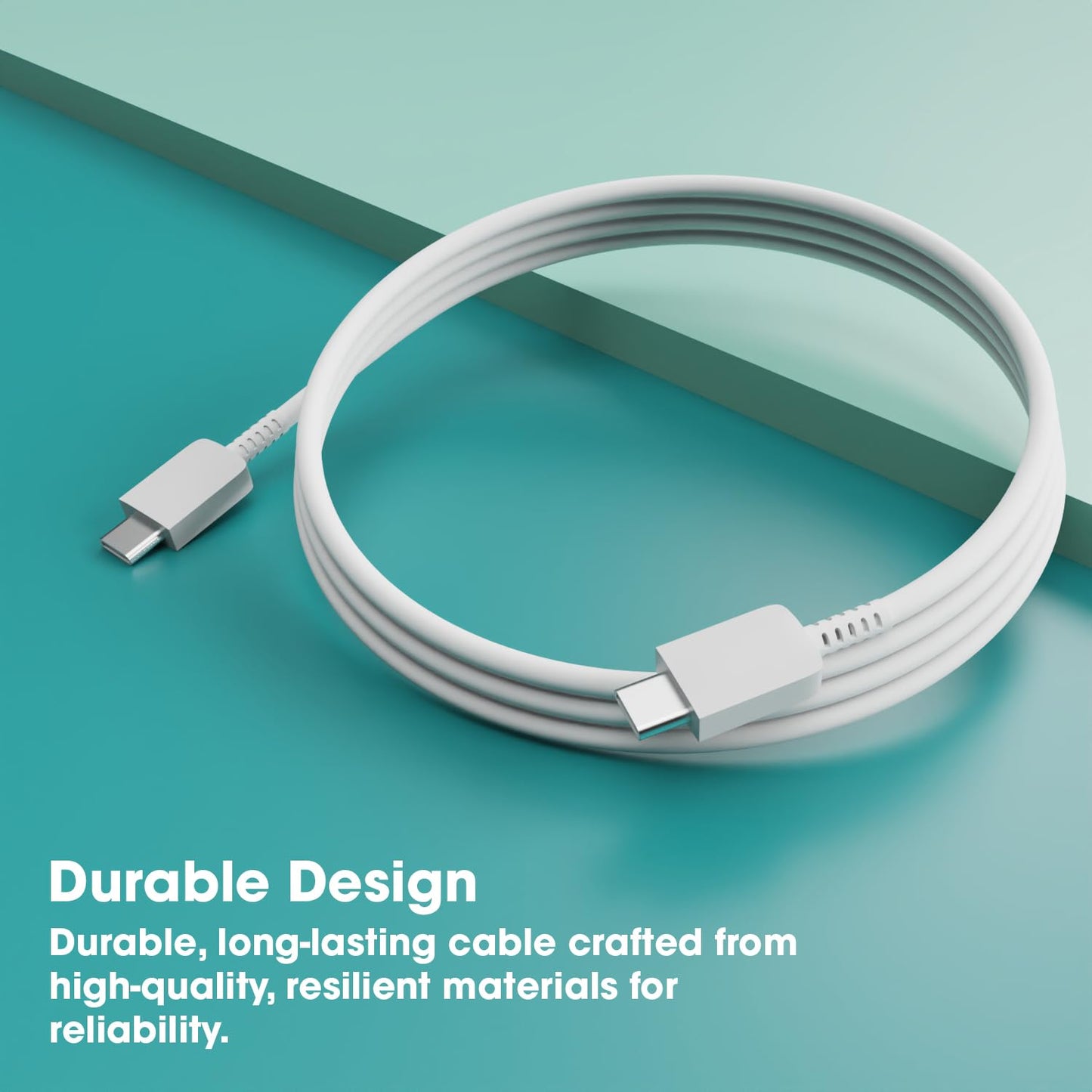 Samsung USB Type-C Fast Charging Cable | Original C to C Data Cable | Durable & Stylish | Quick Charge Support