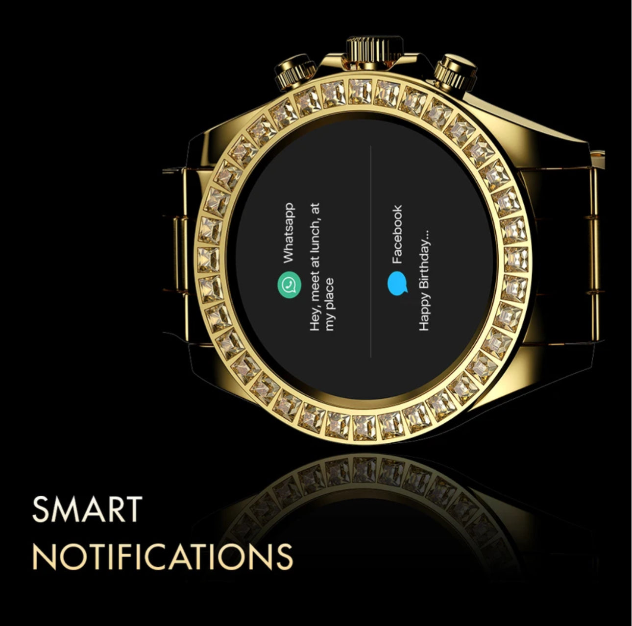 Original Fire-Boltt Blizzard Ultra 32.5mm (1.28-inch) Premium Luxury Smartwatch