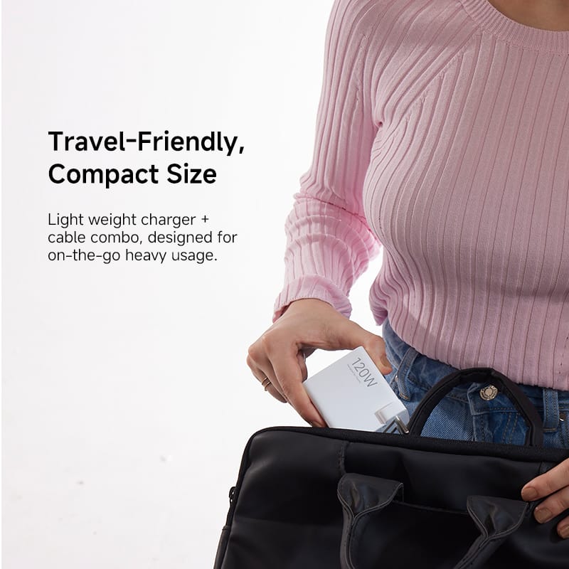 Xiaomi 120W Turbo Charging Power Adaptor with Type-C Data Cable – Superfast & Stylish Charger
