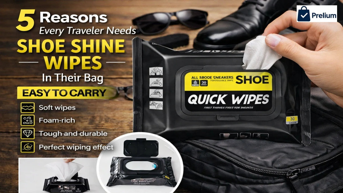 5 Reasons Every Traveler Must Have Shoe Shine Wipes in their Bag