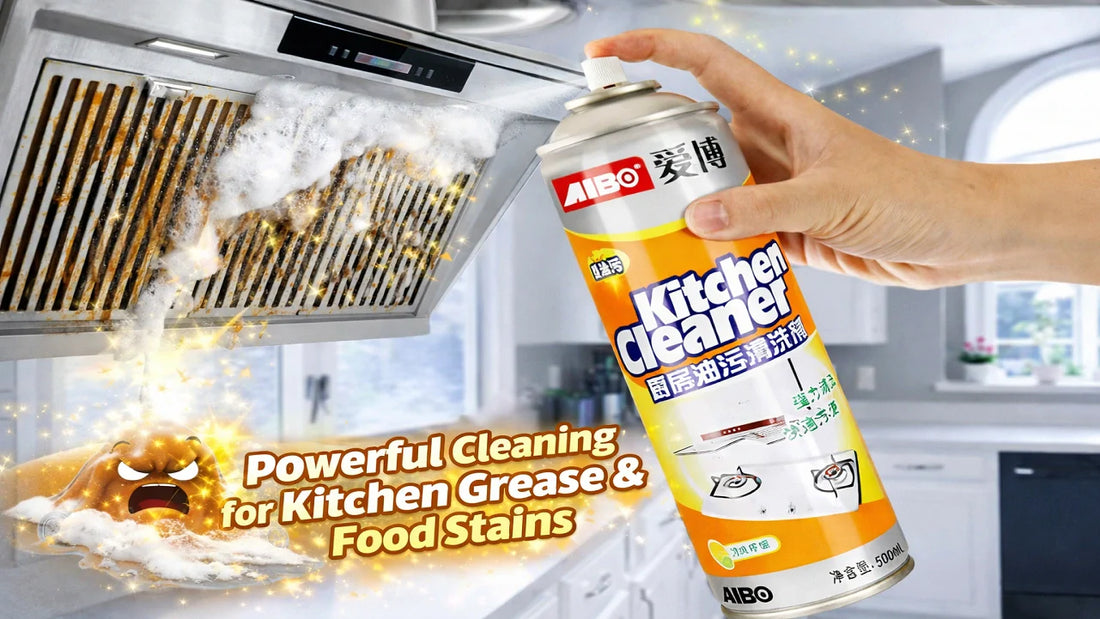 Kitchen Cleaner Spray: Oil and Food Stains Cleaning Power