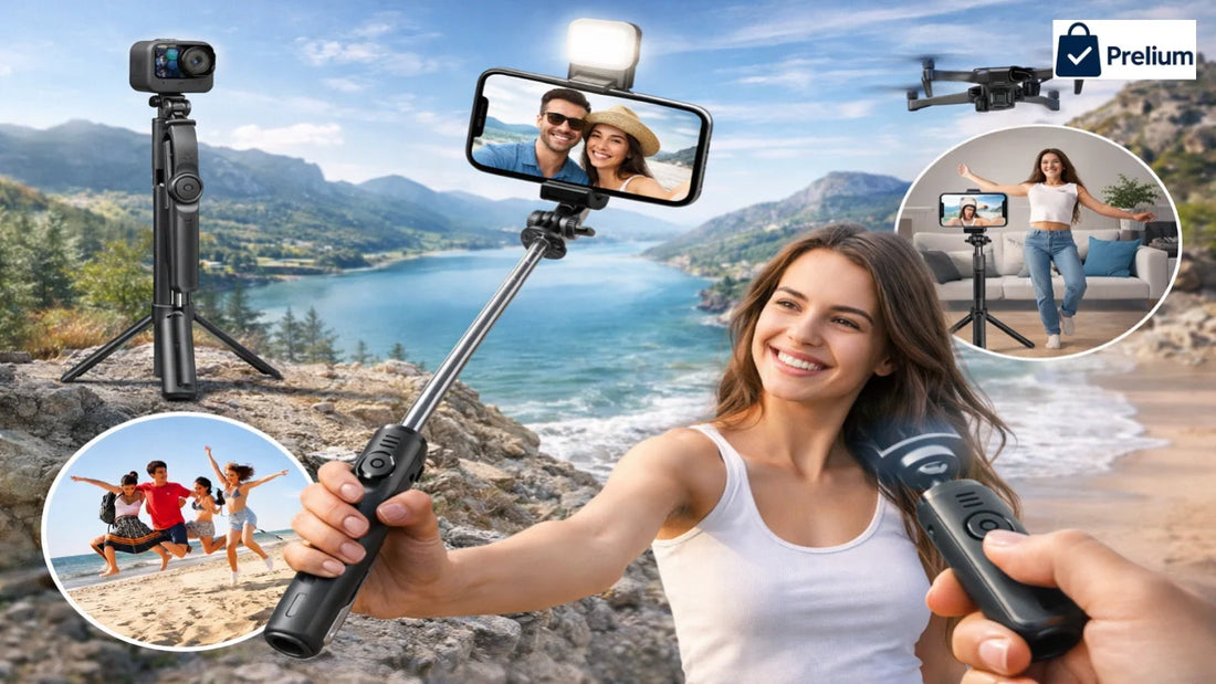 R1S Selfie Stick: The Smart Way to Take Better Photos & Videos