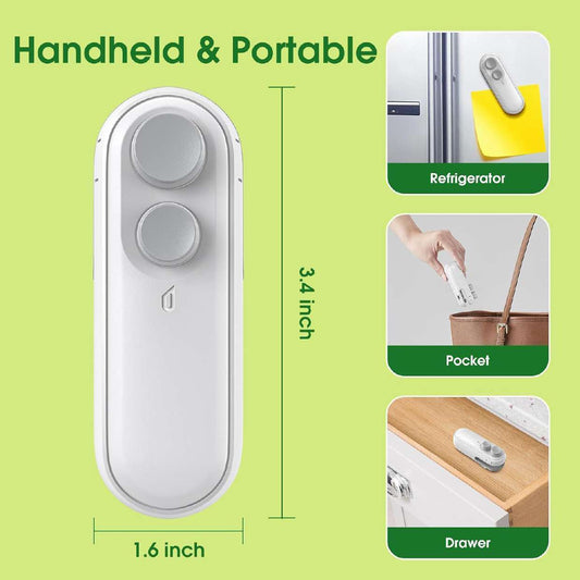 Mini Portable Sealing Machine - 2 in 1 - Sealing & Cutting