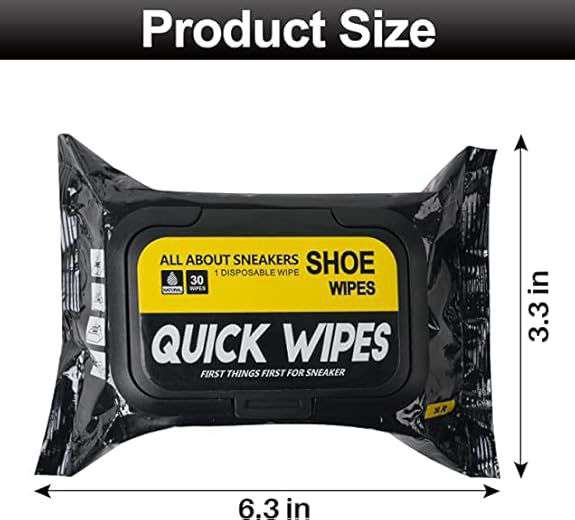 Portable shoe shine wipes product details
