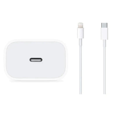 Apple 20W USB-C Power Adapter | Original iPhone Fast Charger | Super Fast Charging | Compact & Travel-Friendly