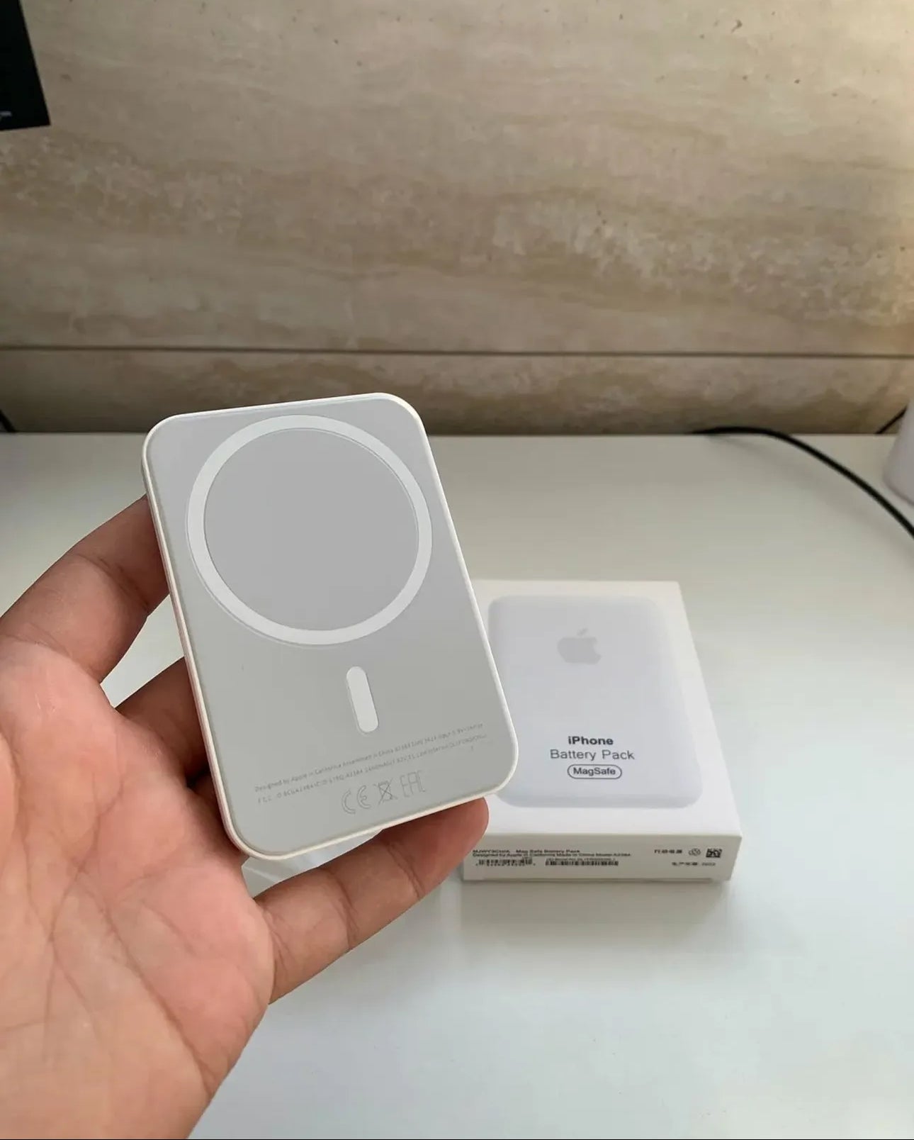 MagSafe Wireless Power Bank 5000mAh | 15W Fast Charging Portable Charger