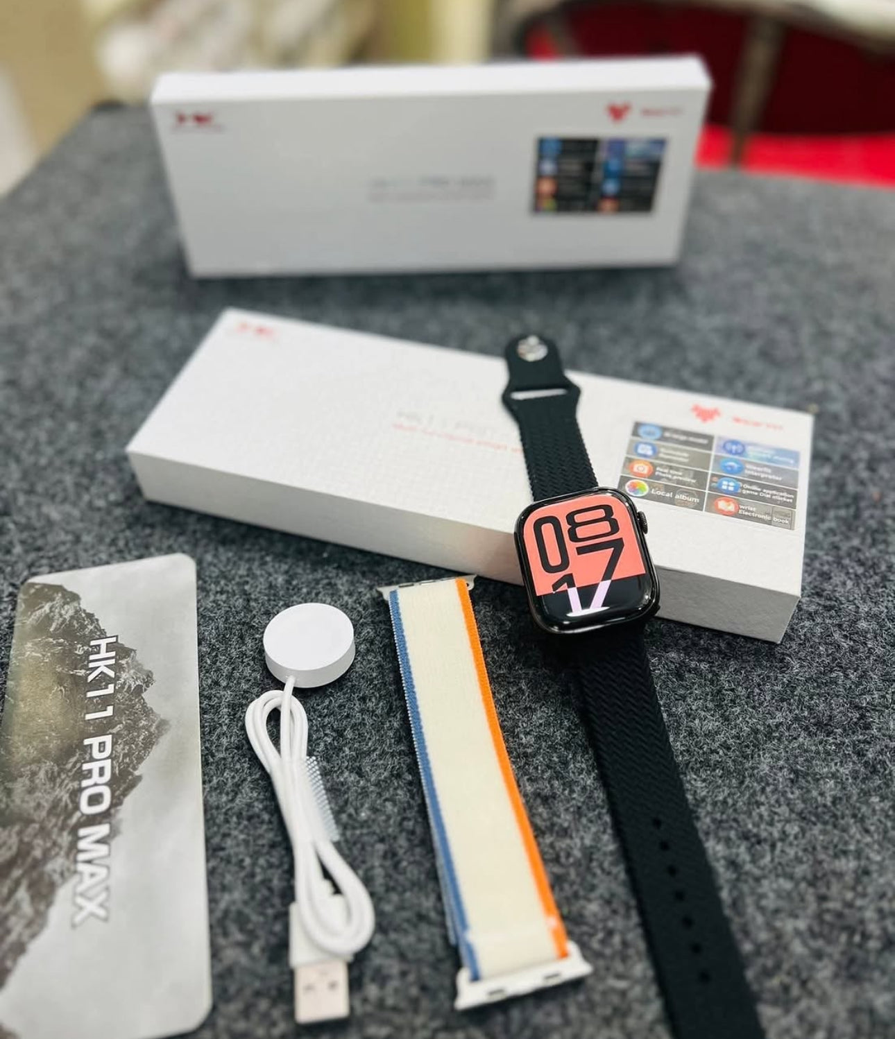 Prelium HK 11 Pro Max Wireless Smart Watch for Android & iOS