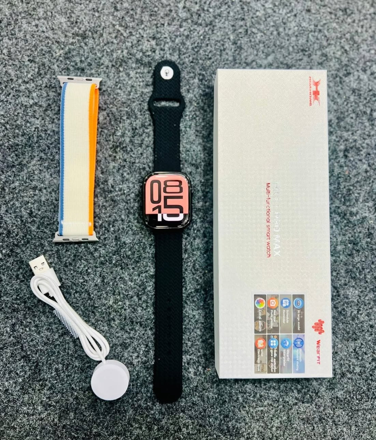 Prelium HK 11 Pro Max Wireless Smart Watch for Android & iOS