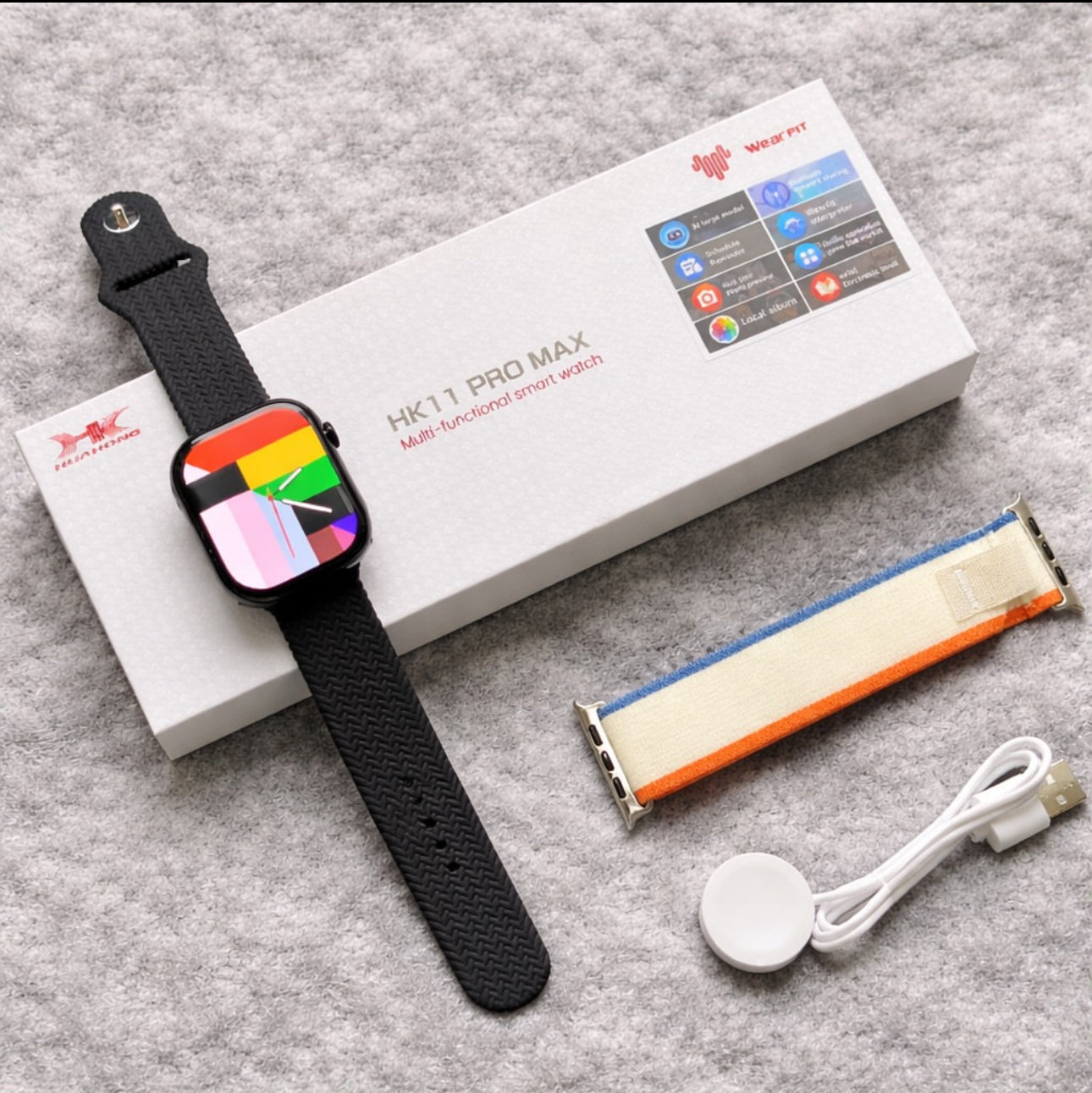Prelium HK 11 Pro Max Wireless Smart Watch for Android & iOS