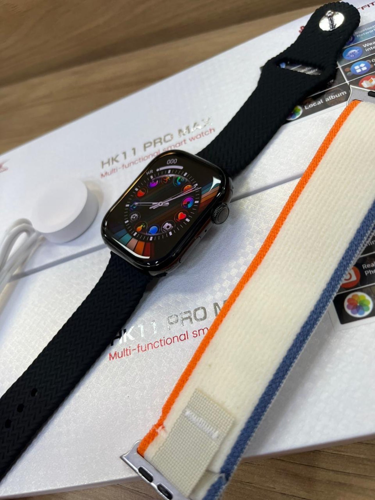 Prelium HK 11 Pro Max Wireless Smart Watch for Android & iOS