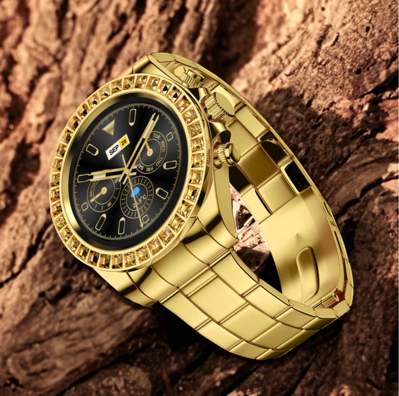 Original Fire-Boltt Blizzard Ultra 32.5mm (1.28-inch) Premium Luxury Smartwatch