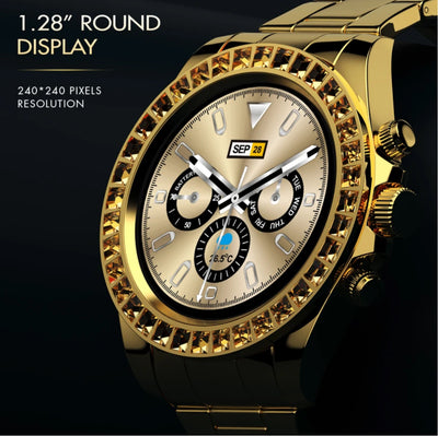 Original Fire-Boltt Blizzard Ultra 32.5mm (1.28-inch) Premium Luxury Smartwatch