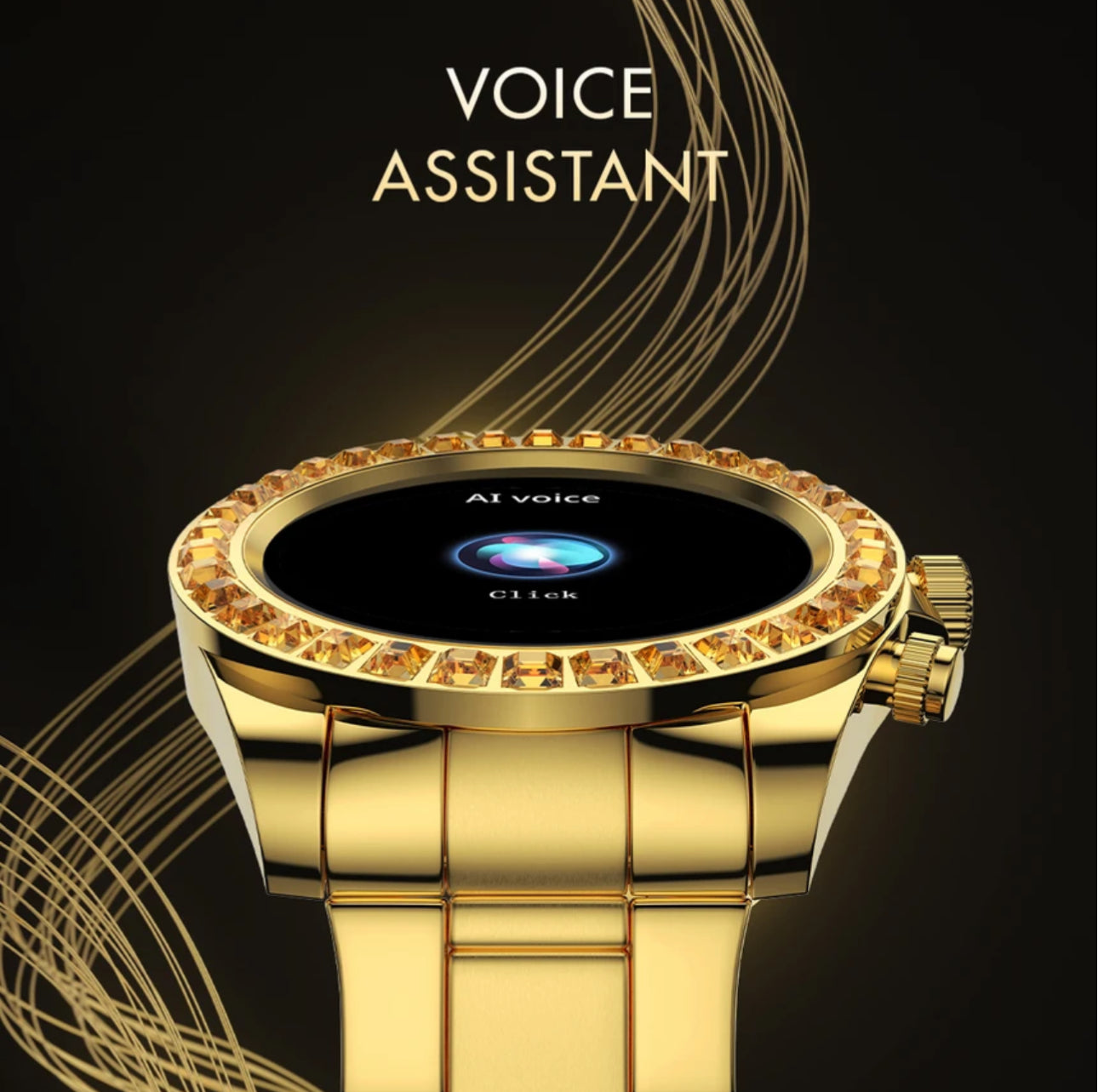 Original Fire-Boltt Blizzard Ultra 32.5mm (1.28-inch) Premium Luxury Smartwatch