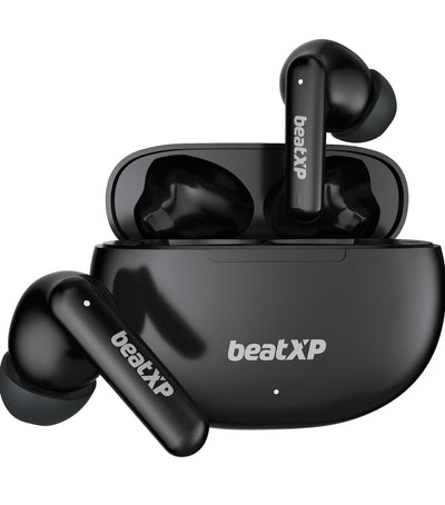 Tune XPods Beat XP Black Wireless Bluetooth Earbuds with 1 Year Brand Warranty | Original Product