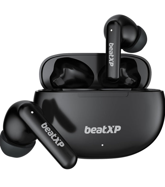 Tune XPods Beat XP Black Wireless Bluetooth Earbuds with 1 Year Brand Warranty | Original Product