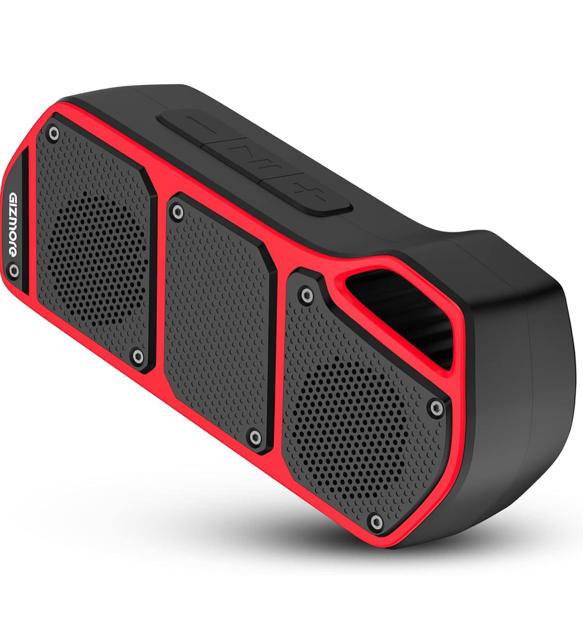 GIZMORE GIZ MS508 portable Bluetooth speaker in red