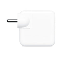 Apple 35W Dual USB-C Port Power Adapter in white — product view 5415