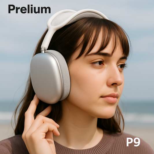Apple P9 Bluetooth Headphones | Original Wireless Audio | Fast Connect | Stylish & Unick Design | Premium Sound Quality