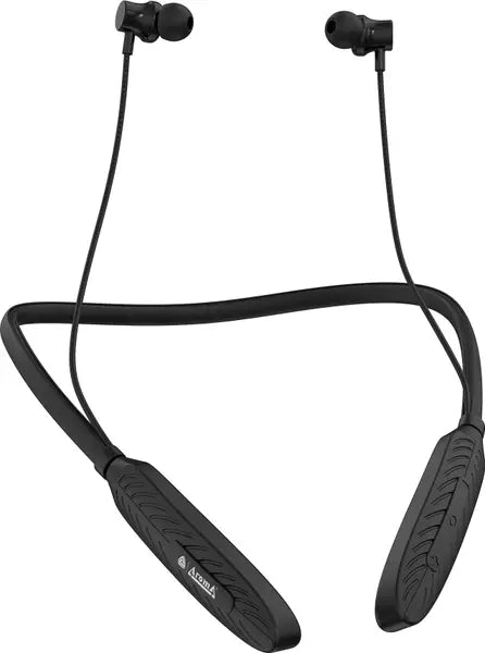Aroma Wireless Neckband | HD Sound | 40H Battery | Bluetooth with Noise Clarity | Magnetic Lock | Type-C Fast Charging