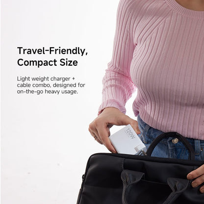 Xiaomi 120W Turbo Charging Power Adaptor with Type-C Data Cable – Superfast & Stylish Charger