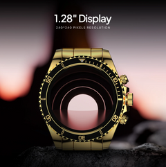 Fire-Boltt Astra Gold 1.28-inch display with 240 x 240 pixel resolution