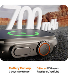 Fire-Boltt Oracle 700mAh battery promotional feature illustration