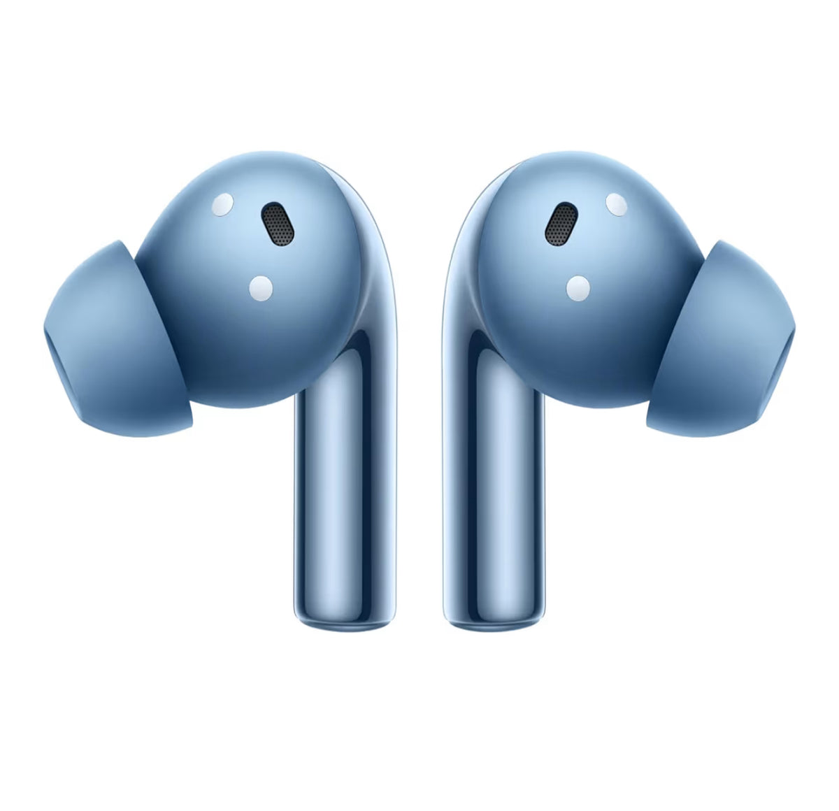 OnePlus Buds 3 blue Bluetooth earbuds front view