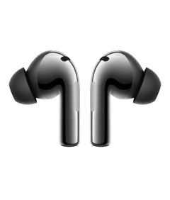 OnePlus Buds 3 metallic grey earbuds rear view
