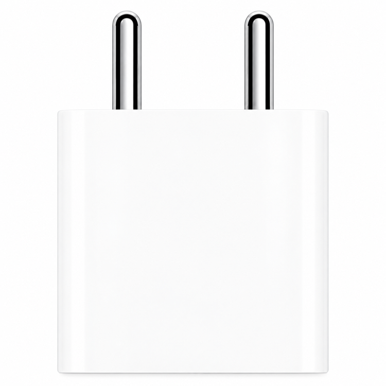 Prelium 20W USB-C adapter front view; AI-assisted image based on the original product photo