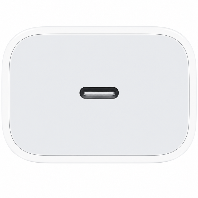 Prelium 20W USB-C adapter port view; AI-assisted image based on the original product photo