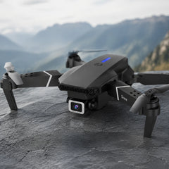Close-up of the drone front camera