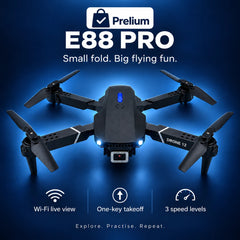 E88 Pro foldable dual-camera drone with Wi-Fi FPV – feature overview