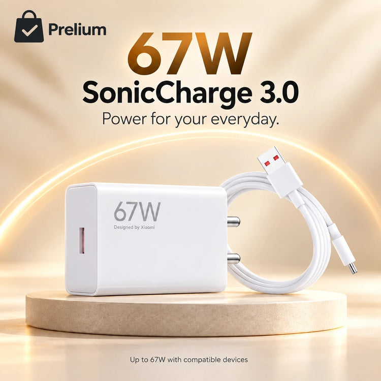 Mi Xiaomi 67W fast charger with 6A USB-C cable – product overview 2